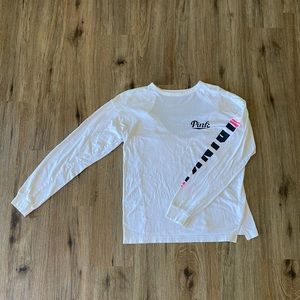 VS Pink long sleeve w/ cut out back